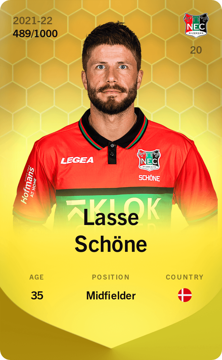 Lasse Schöne 2021-22 • Limited 489/1000
