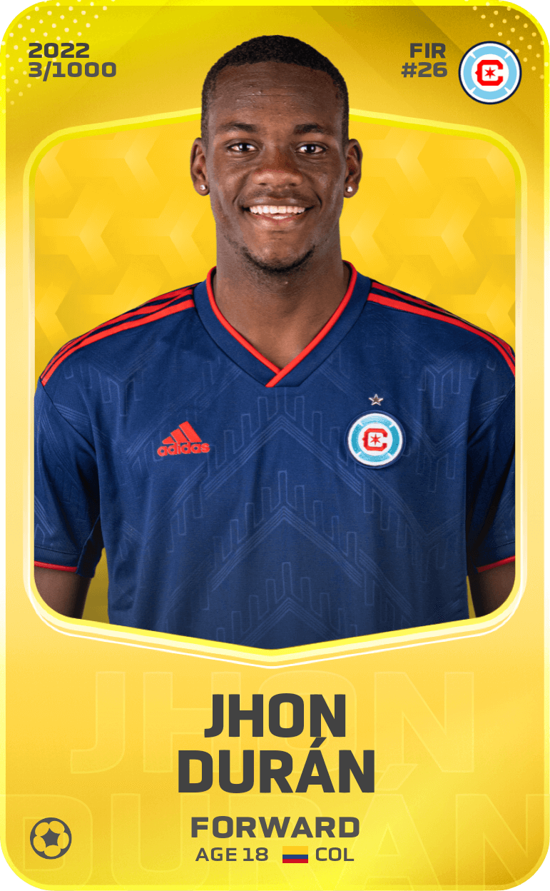 Jhon Durán 2022-23 • Limited 3/1000