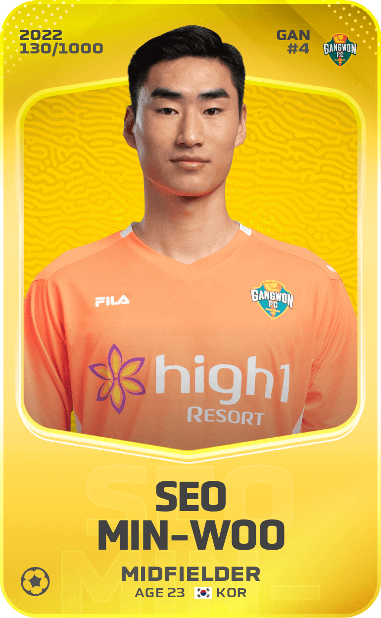 Seo Min-Woo 2022-23 • Limited 130/1000