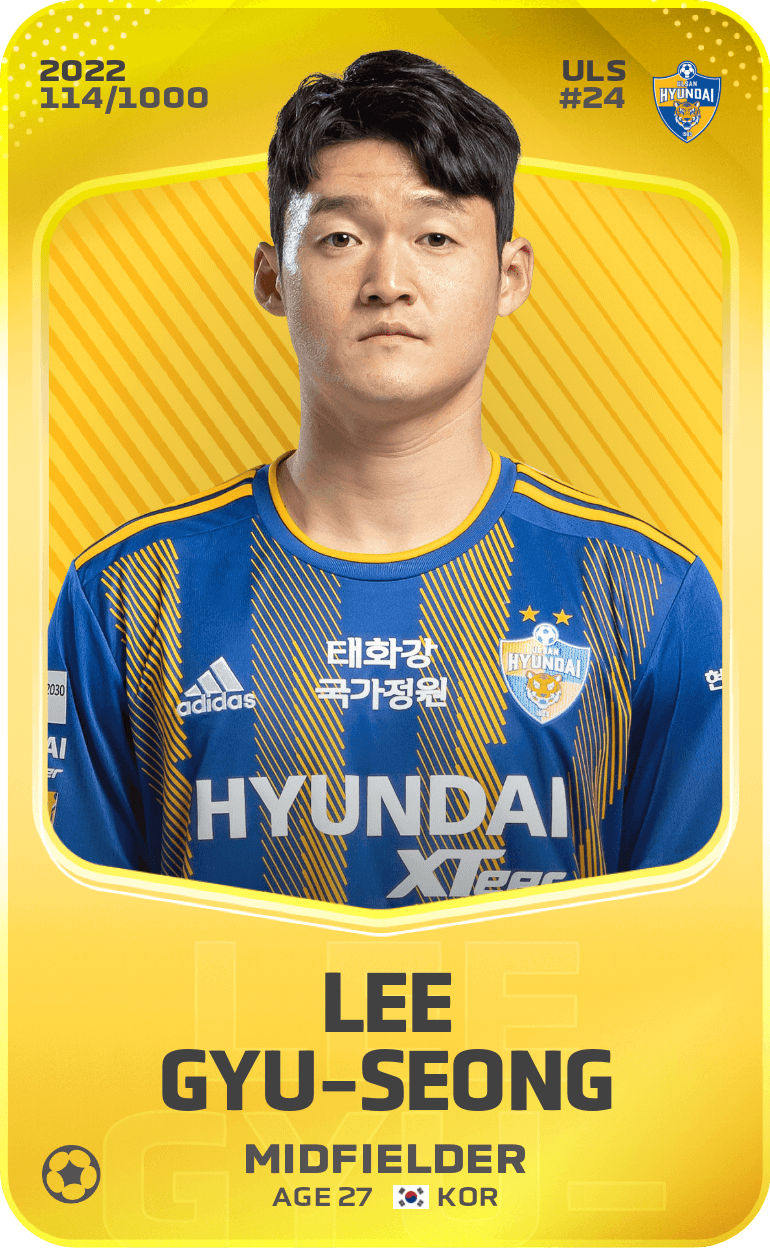 Lee Gyu-Seong 2022-23 • Limited 114/1000