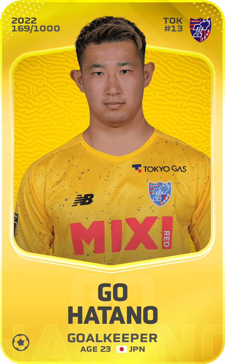 Go Hatano 2022-23 • Limited 169/1000