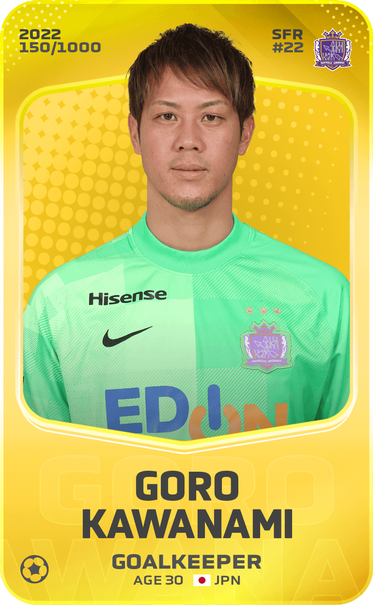 Goro Kawanami 2022-23 • Limited 150/1000
