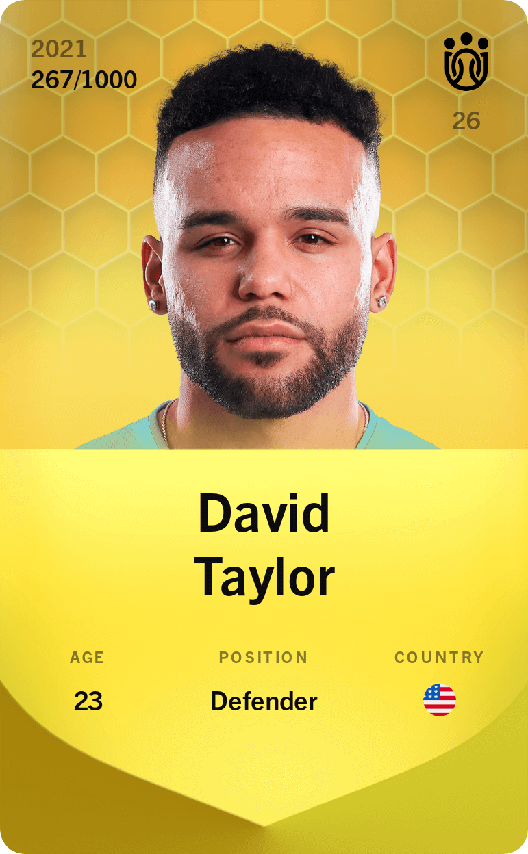 David Taylor 2021-22 • Limited 267/1000