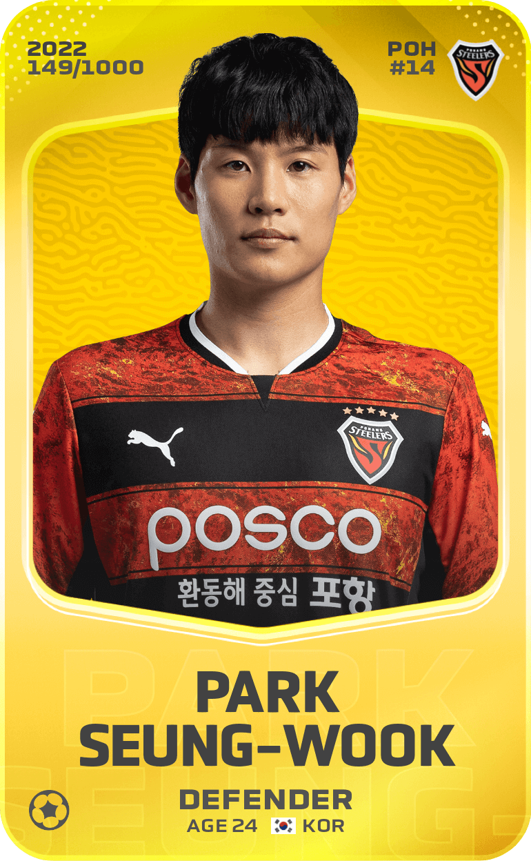 Park Seung-Wook 2022-23 • Limited 149/1000