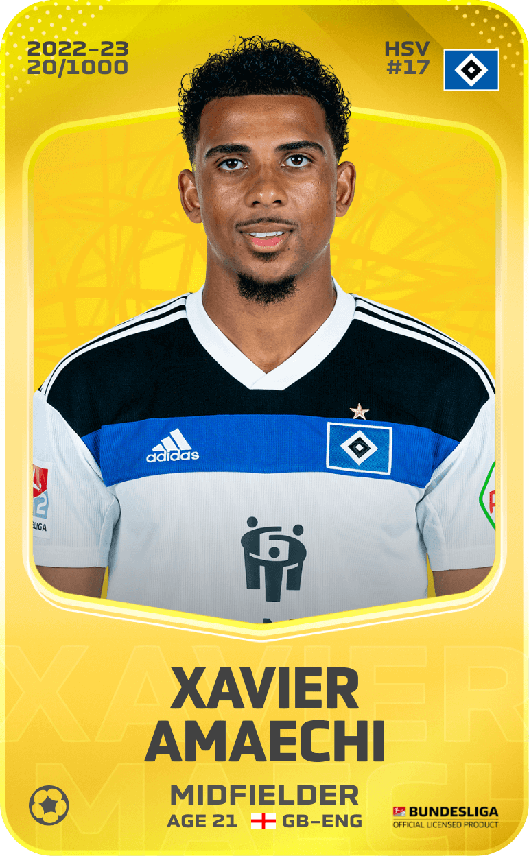 Xavier Amaechi 2022-23 • Limited 20/1000