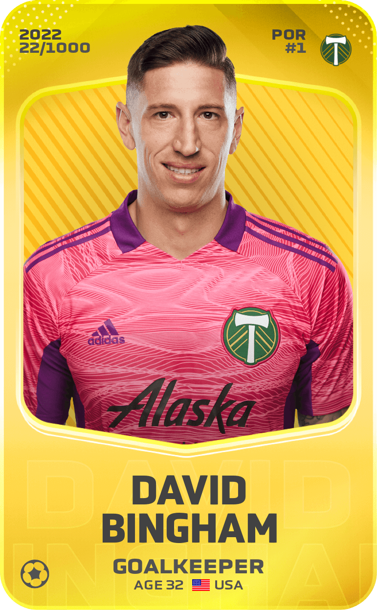 David Bingham 2022-23 • Limited 22/1000