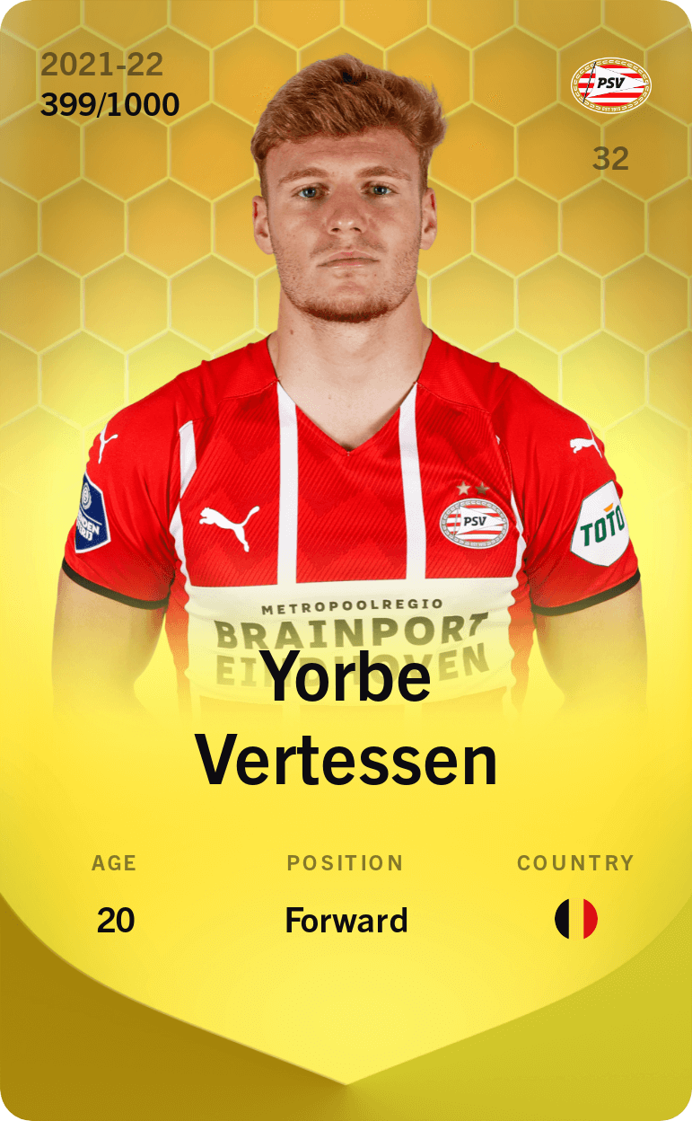 Yorbe Vertessen 2021-22 • Limited 399/1000