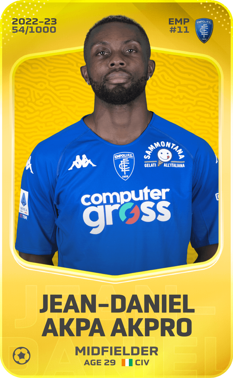 Jean-Daniel Akpa Akpro 2022-23 • Limited 54/1000