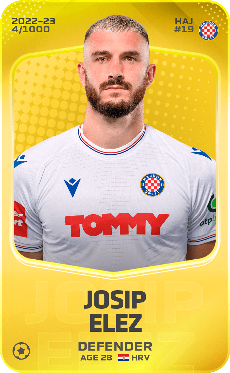 Josip Elez 2022-23 • Limited 4/1000