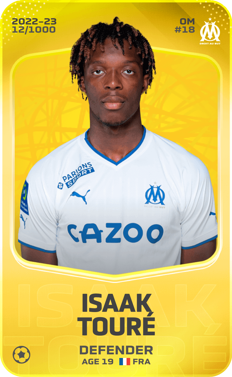 Isaak Touré 2022-23 • Limited 12/1000
