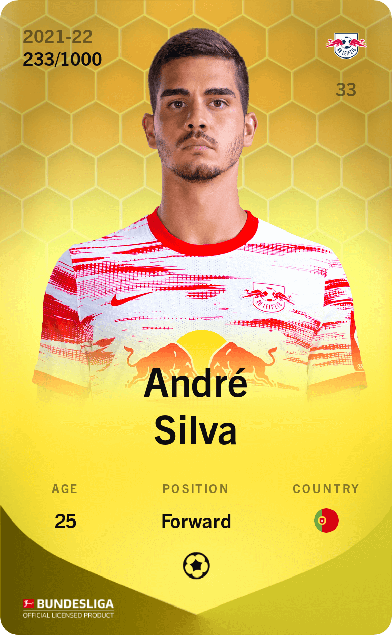 André Silva 2021-22 • Limited 233/1000