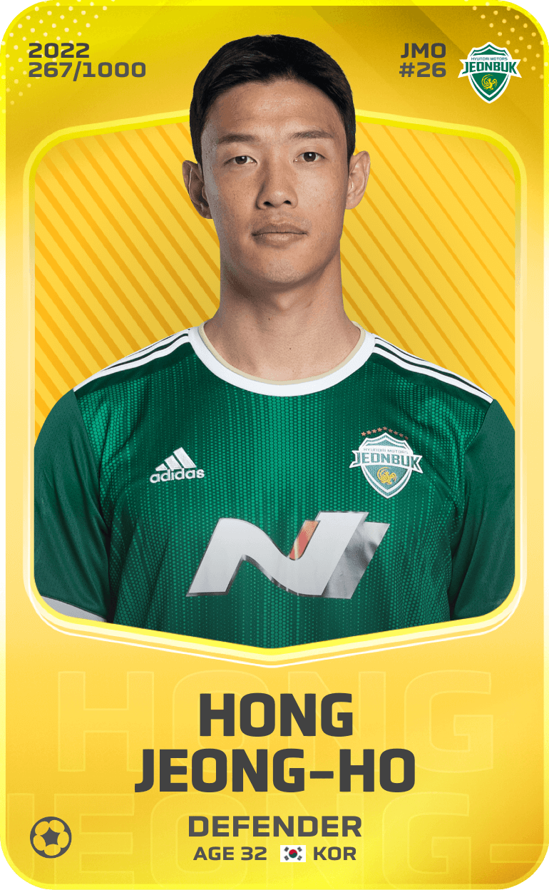 Hong Jeong-Ho 2022-23 • Limited 267/1000