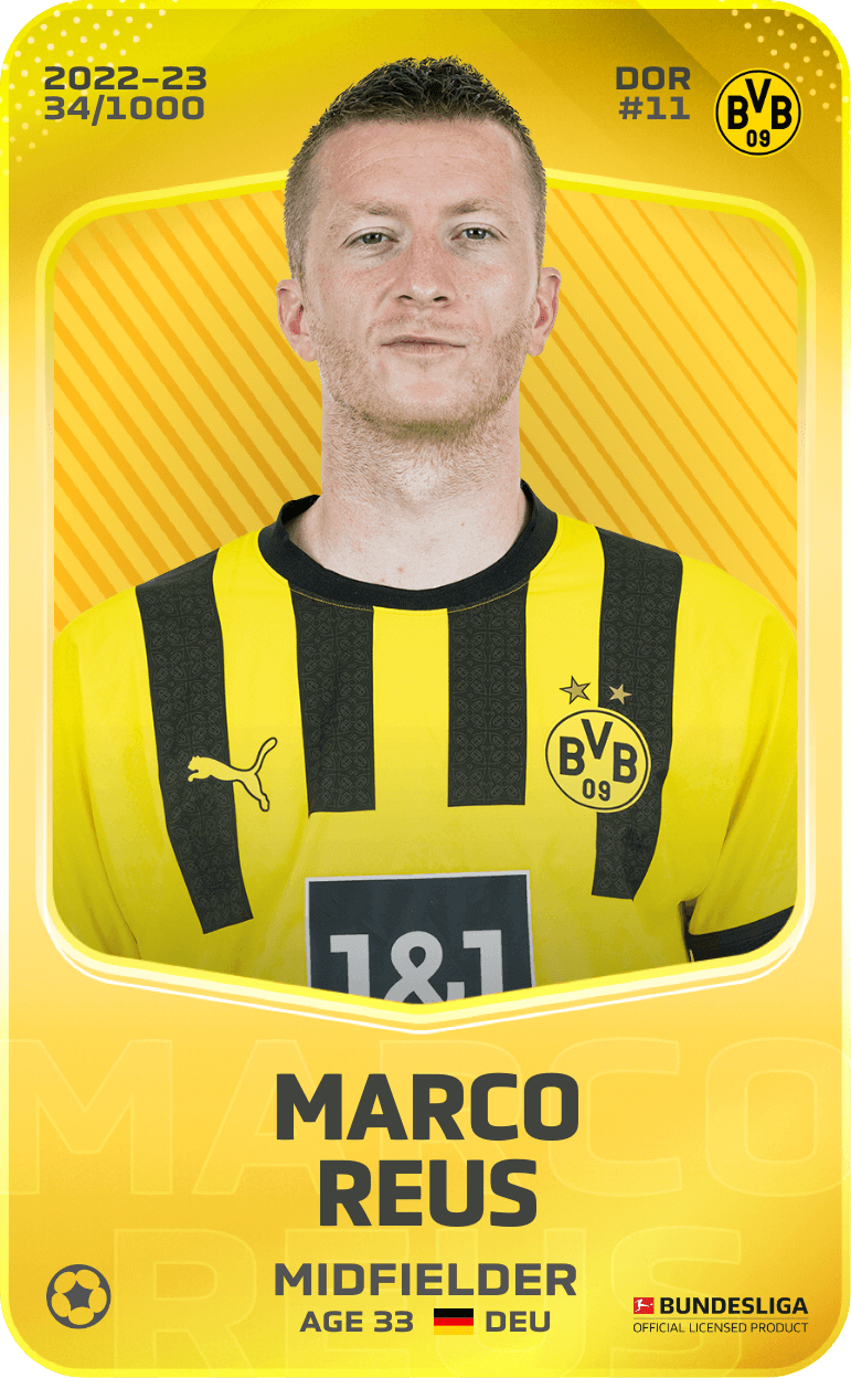 Marco Reus 2022-23 • Limited 34/1000