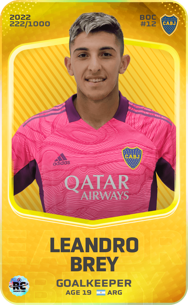 Leandro Brey 2022-23 • Limited 222/1000