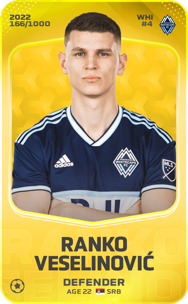 Ranko Veselinović 2022-23 • Limited 166/1000