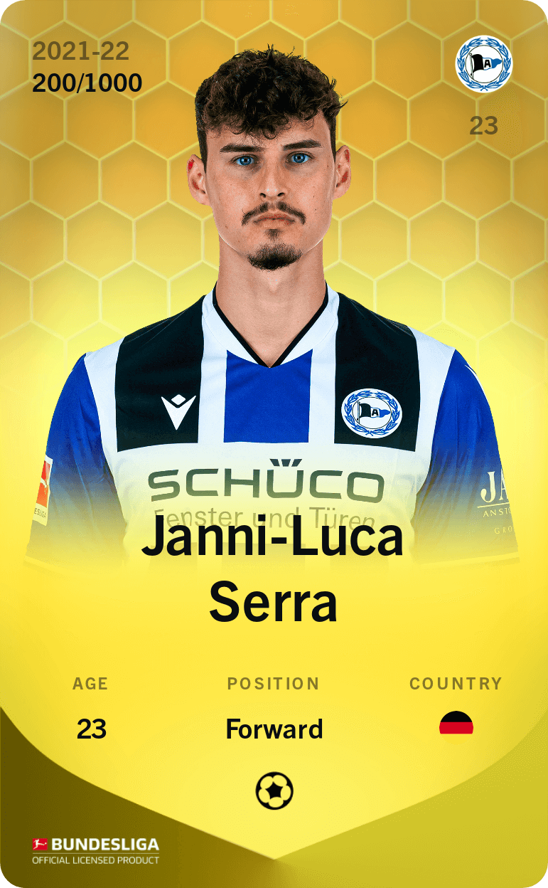 Janni-Luca Serra 2021-22 • Limited 200/1000