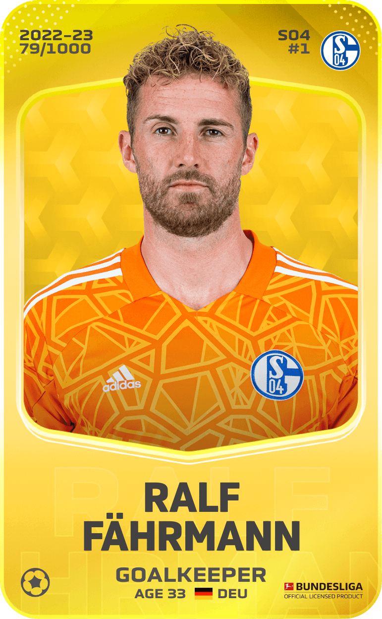 Ralf Fährmann 2022-23 • Limited 79/1000