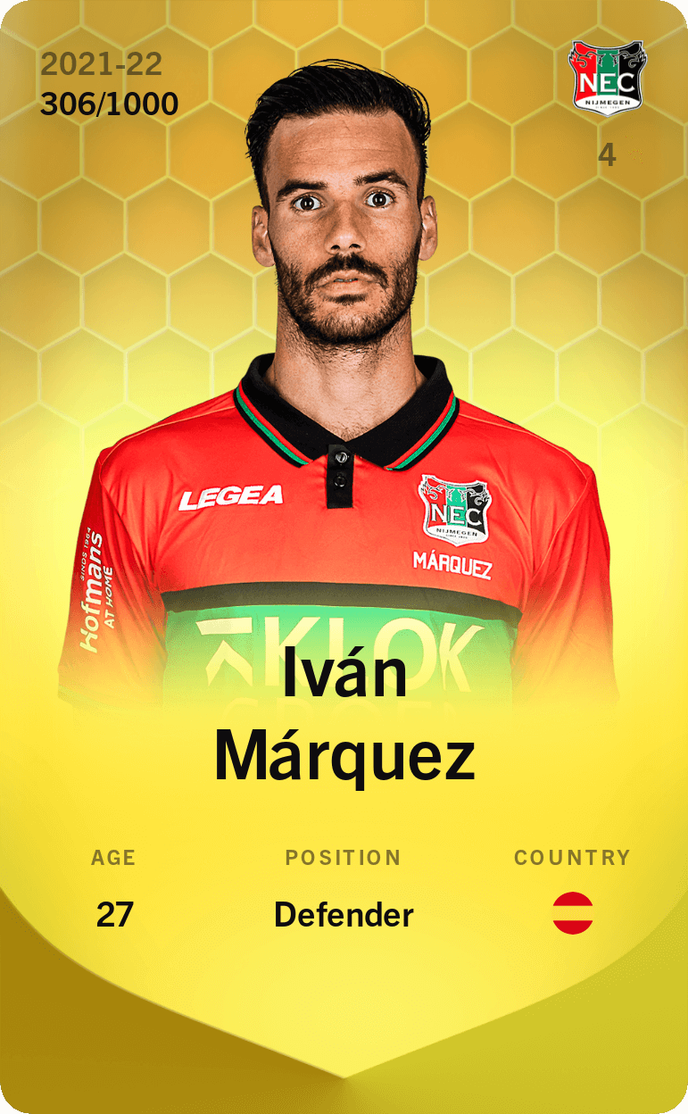 Iván Márquez 2021-22 • Limited 306/1000