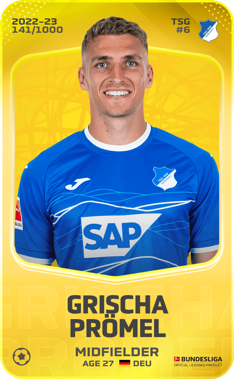 Grischa Prömel 2022-23 • Limited 141/1000