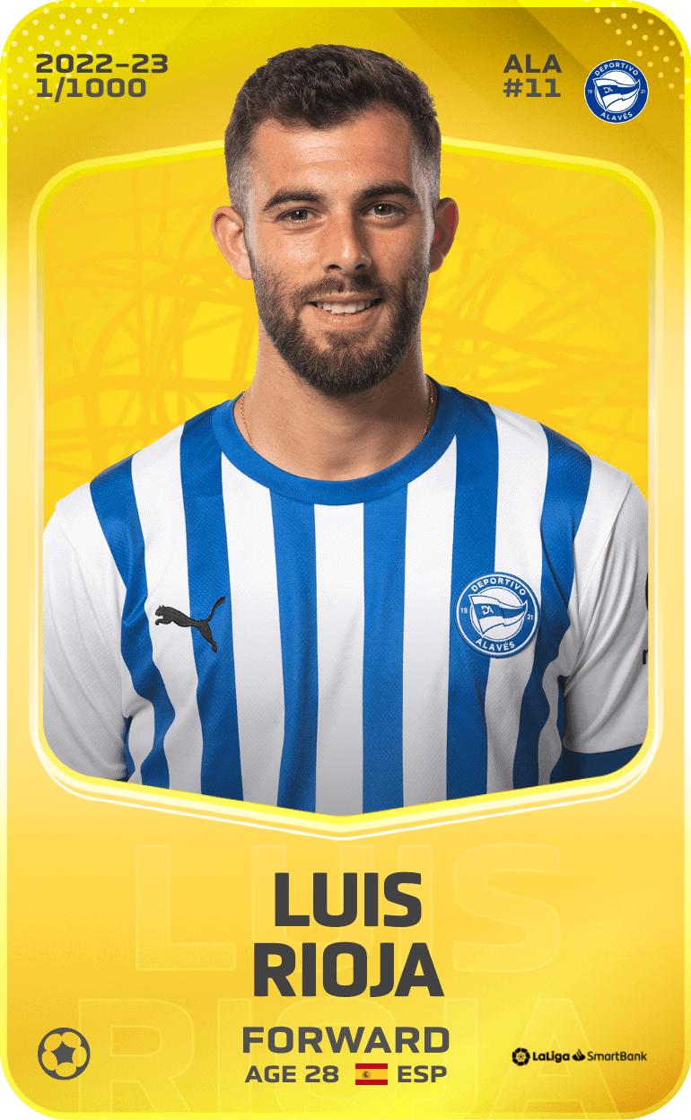 Luis Rioja 2022-23 • Limited 1/1000