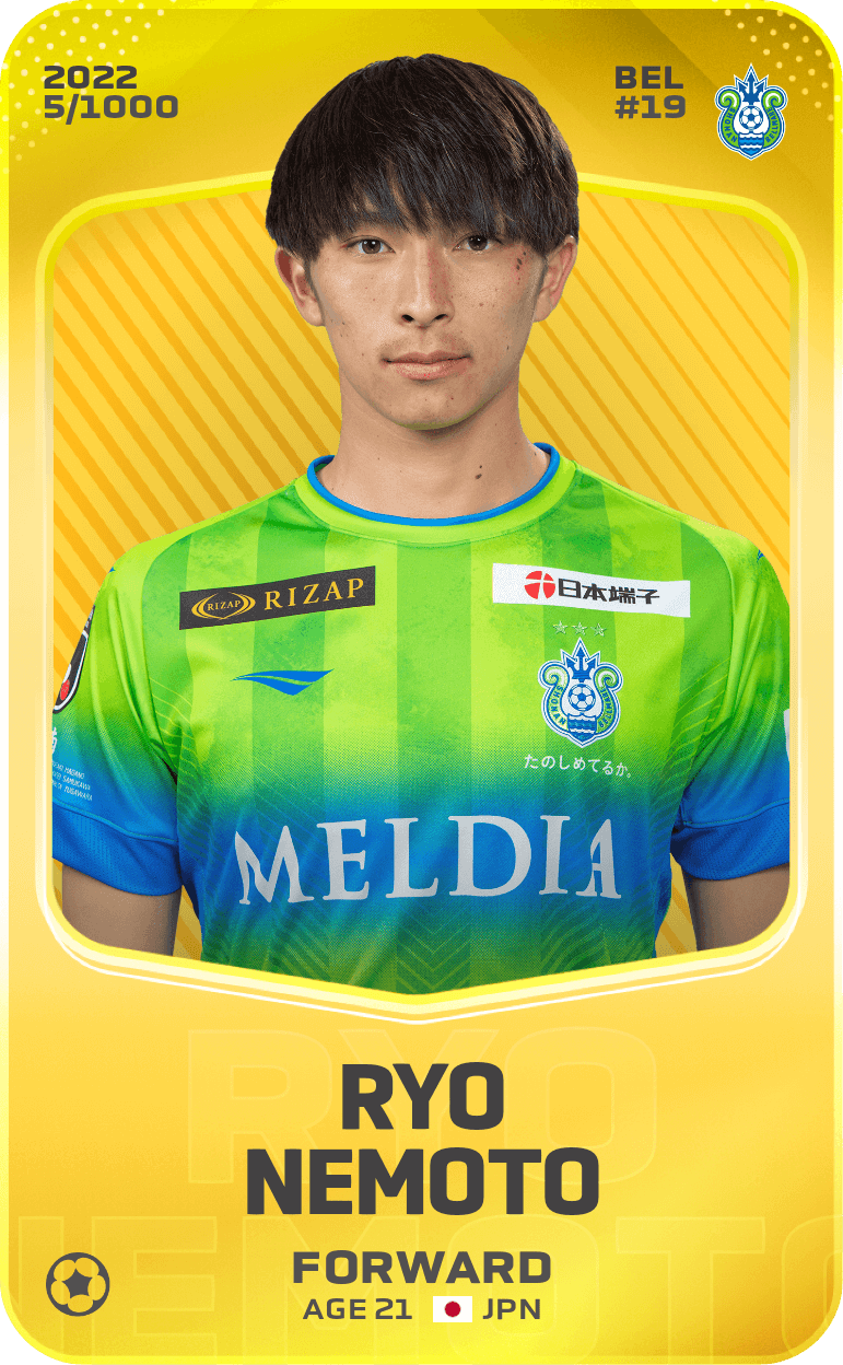 Ryo Nemoto 2022-23 • Limited 5/1000
