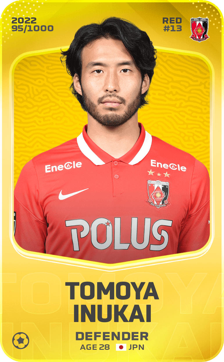 Tomoya Inukai 2022-23 • Limited 95/1000