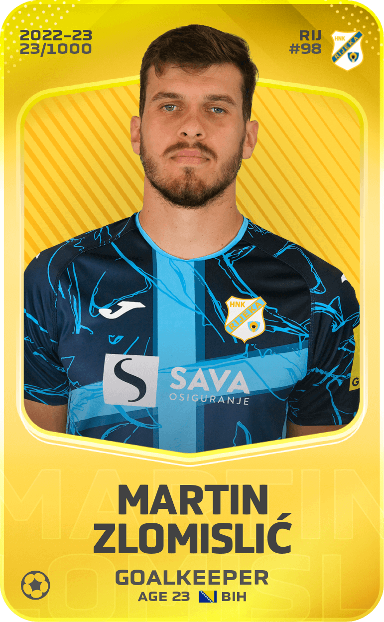 Martin Zlomislić 2022-23 • Limited 23/1000