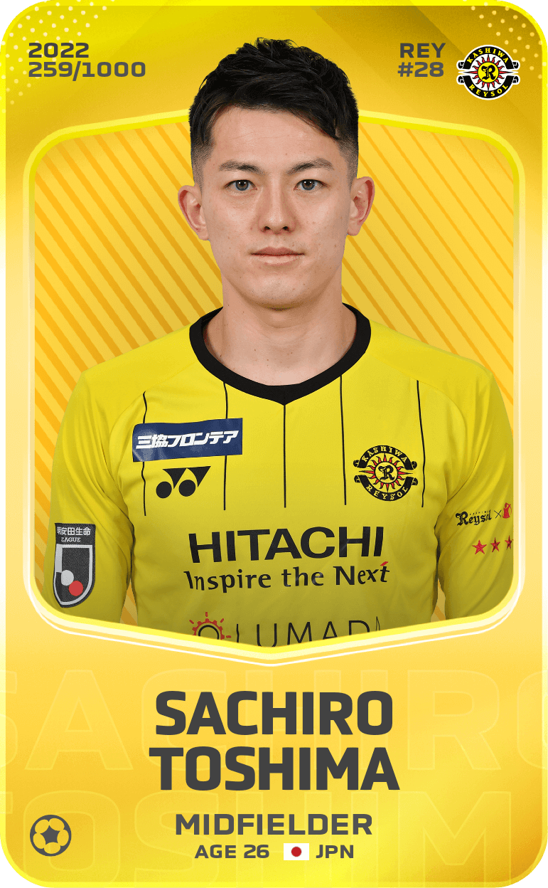 Sachiro Toshima 2022-23 • Limited 259/1000