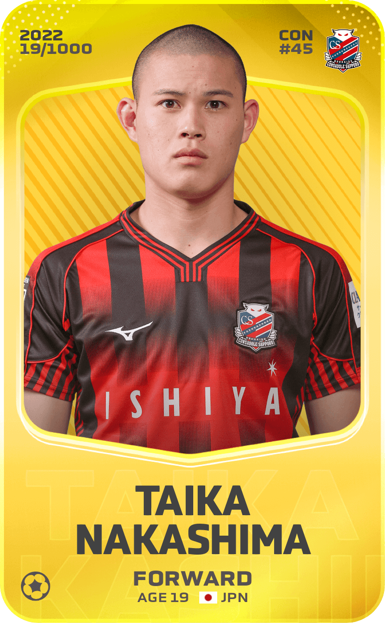 Taika Nakashima 2022-23 • Limited 19/1000