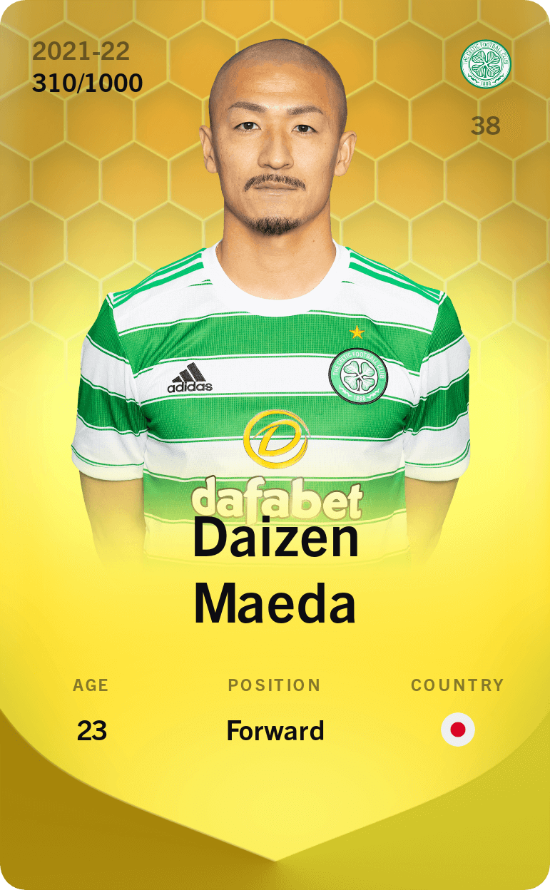 Daizen Maeda 2021-22 • Limited 310/1000