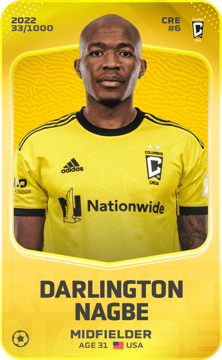 Darlington Nagbe 2022-23 • Limited 33/1000