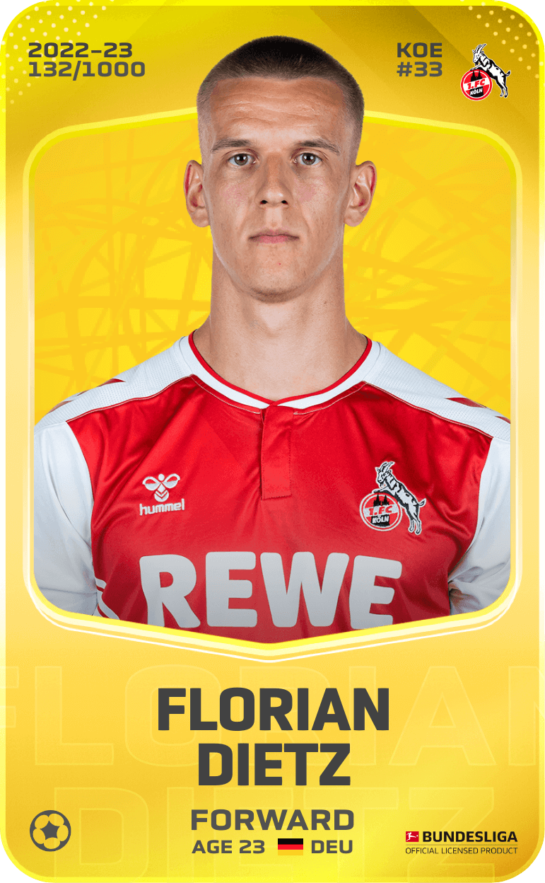 Florian Dietz 2022-23 • Limited 132/1000