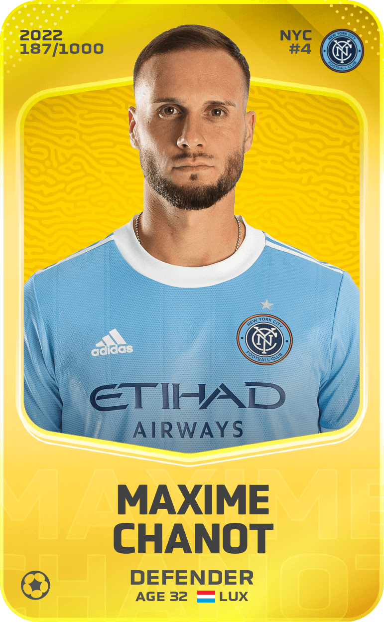 Maxime Chanot 2022-23 • Limited 187/1000