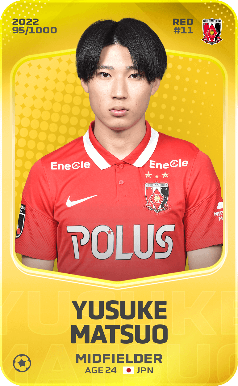 Yusuke Matsuo 2022-23 • Limited 95/1000
