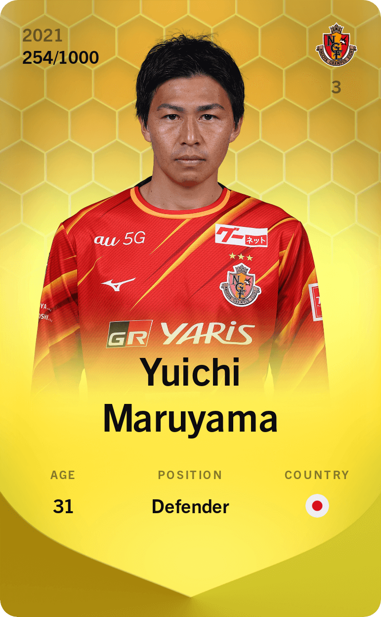 Yuichi Maruyama 2021-22 • Limited 254/1000