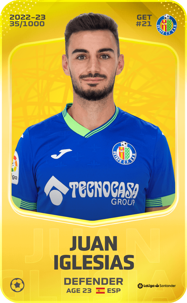 Juan Iglesias 2022-23 • Limited 35/1000