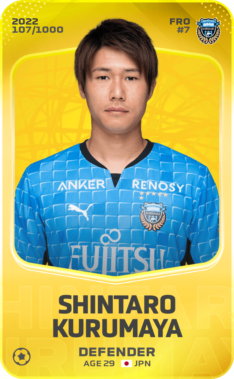 Shintaro Kurumaya 2022-23 • Limited 107/1000