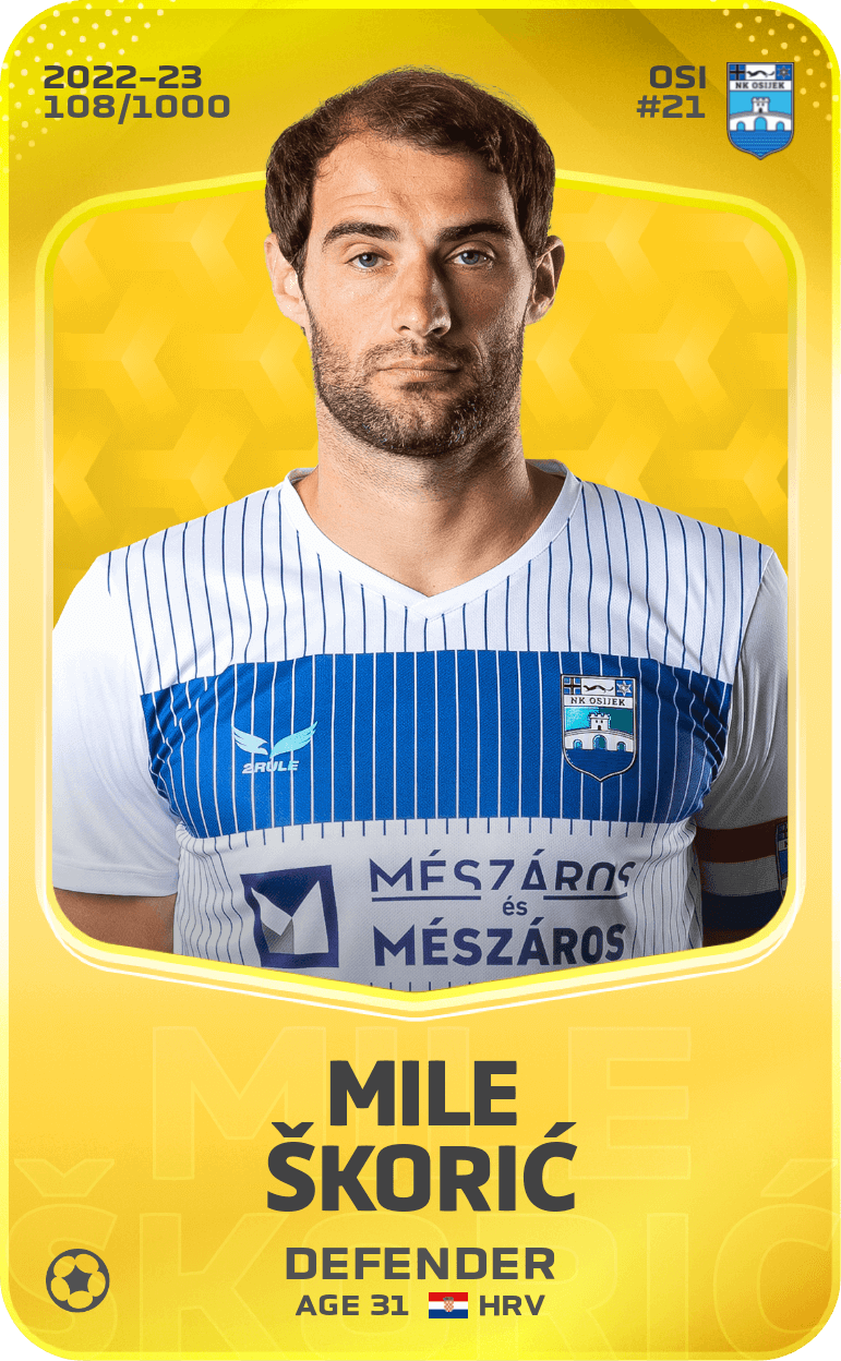 Mile Škorić 2022-23 • Limited 108/1000