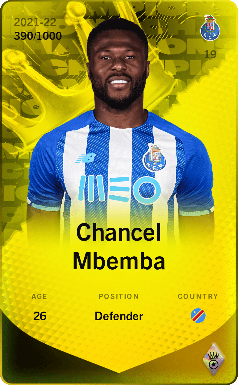 Chancel Mbemba 2021-22 • Limited 390/1000