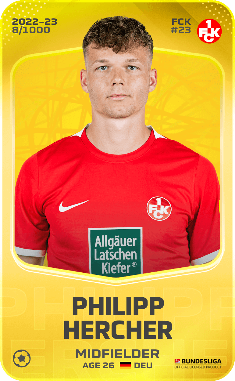 Philipp Hercher 2022-23 • Limited 8/1000