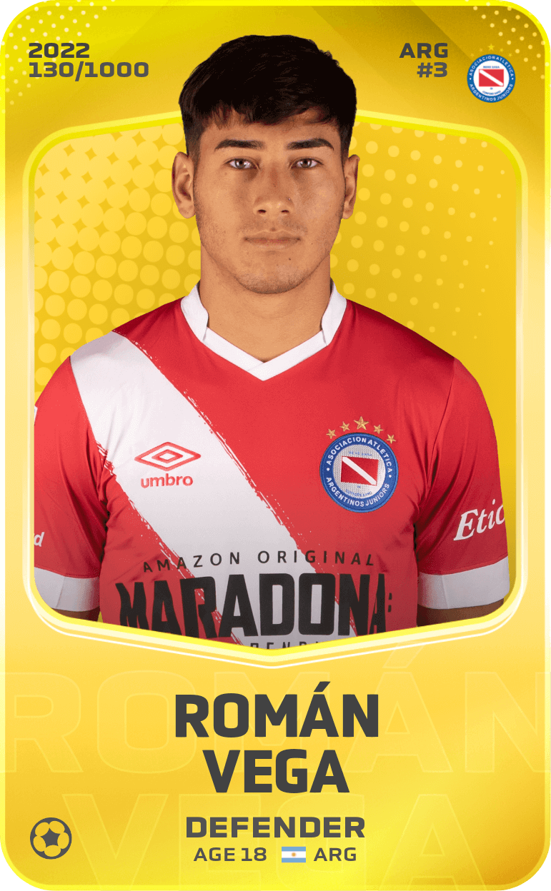 Román Vega 2022-23 • Limited 130/1000