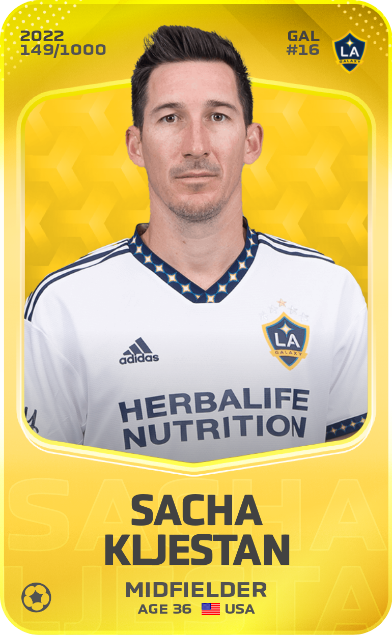 Sorare - Sorare Official - Sacha Kljestan 2022-23 • Limited 149/1000 - NFT # 66421706090596025235036542264699386795889064269916599597149785667903420097462