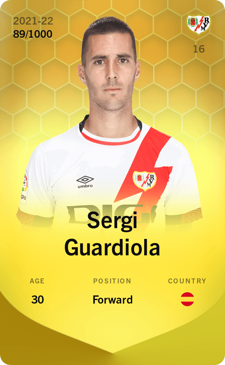 Sergi Guardiola 2021-22 • Limited 89/1000