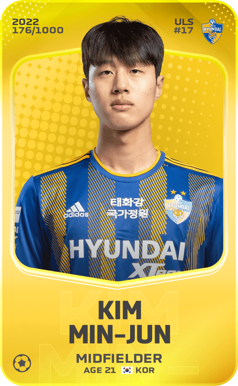Kim Min-Jun 2022-23 • Limited 176/1000