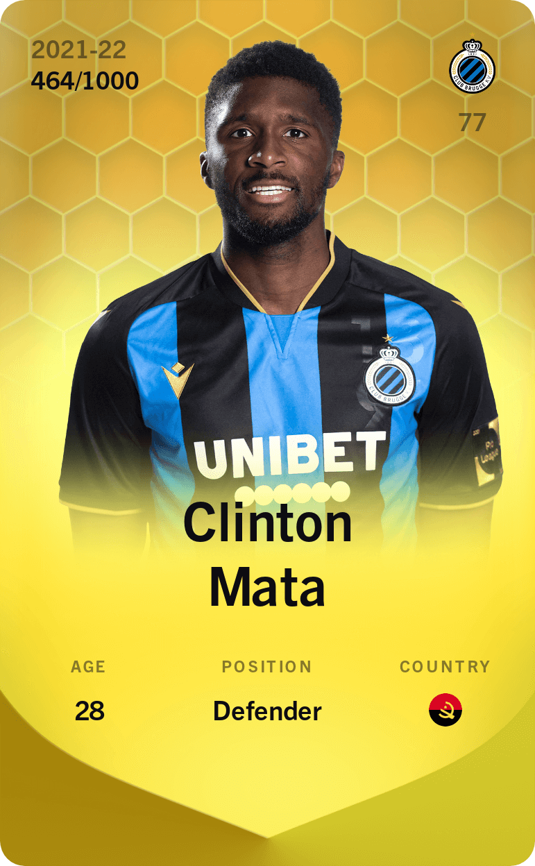 Clinton Mata 2021-22 • Limited 464/1000