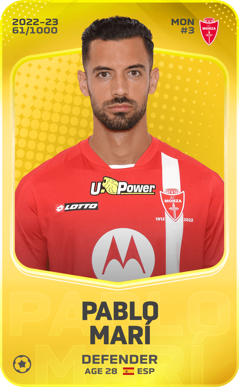 Pablo Marí 2022-23 • Limited 61/1000
