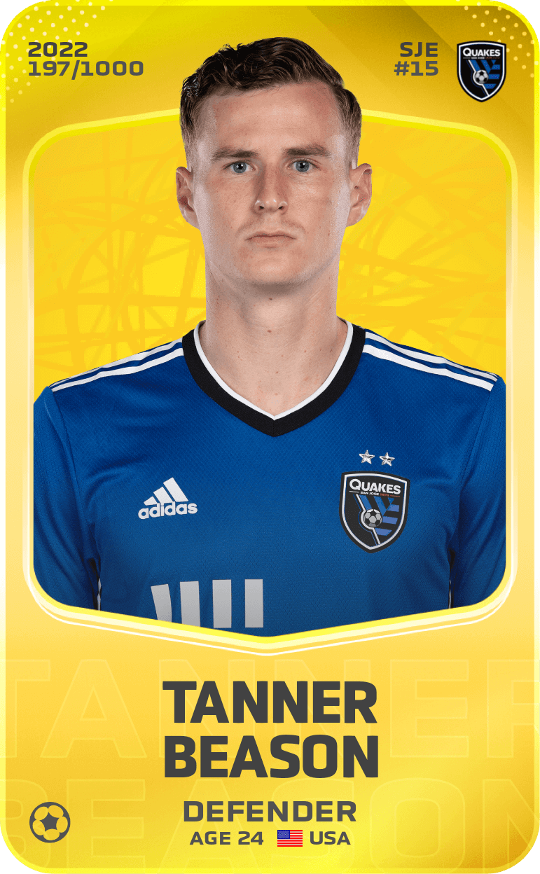 Tanner Beason 2022-23 • Limited 197/1000