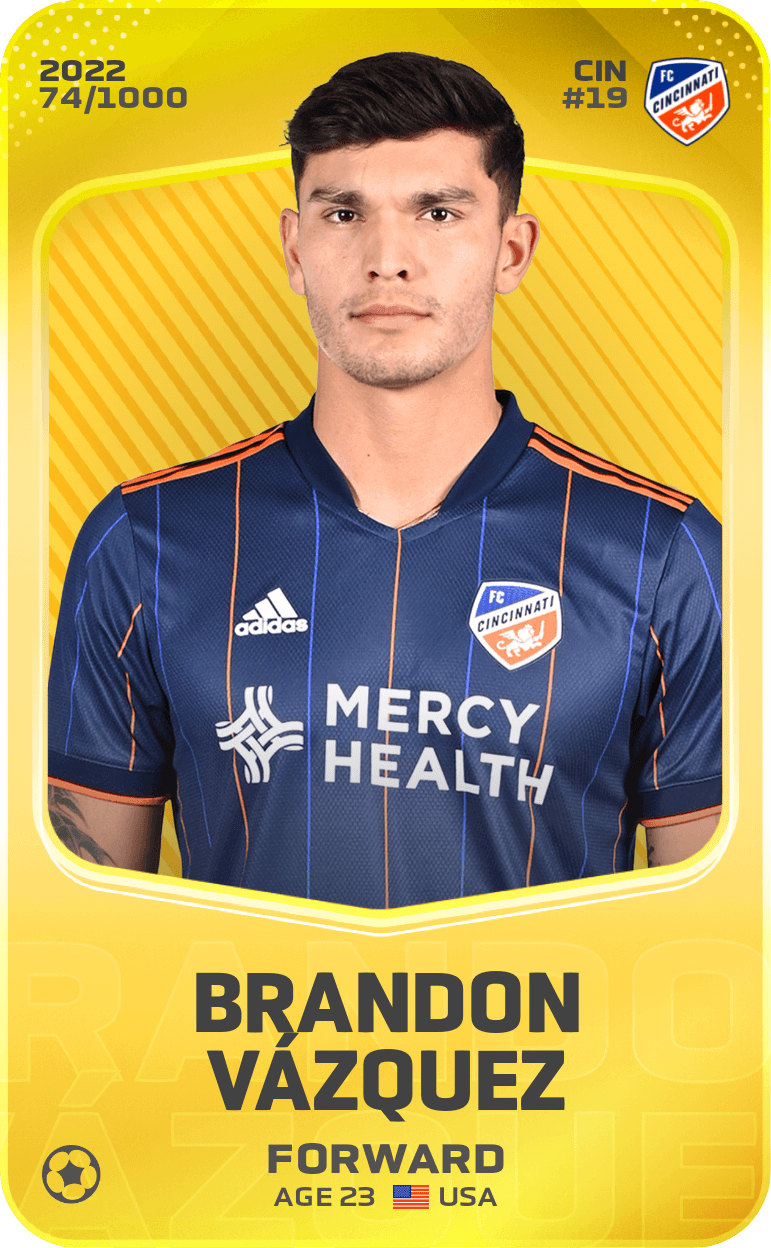 Brandon Vázquez 2022-23 • Limited 74/1000