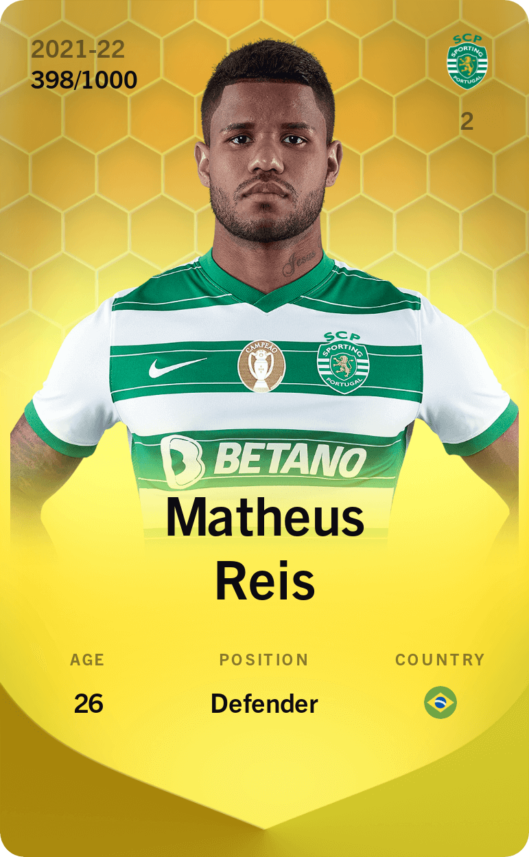 Matheus Reis 2021-22 • Limited 398/1000