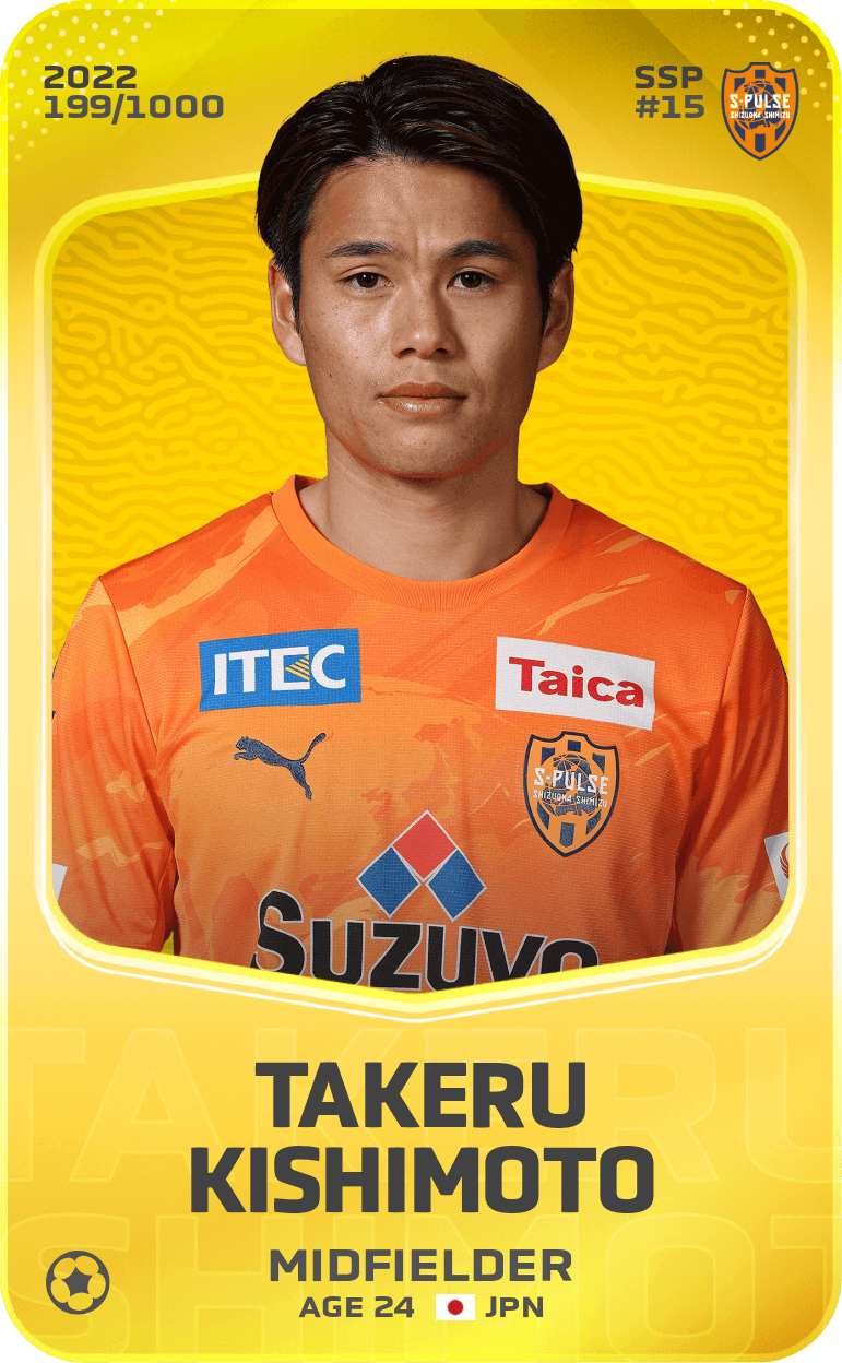 Takeru Kishimoto 2022-23 • Limited 199/1000